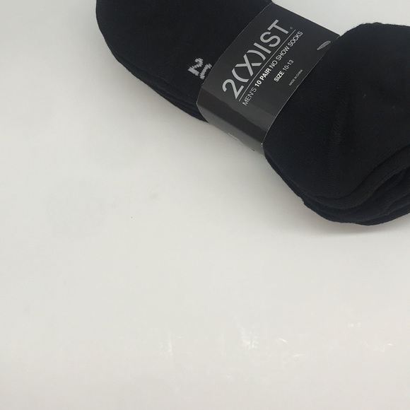2(X)IST MENŚ 10 PAIR NO SHOW SOCKS SIZE 10-13 - Picture 10 of 14